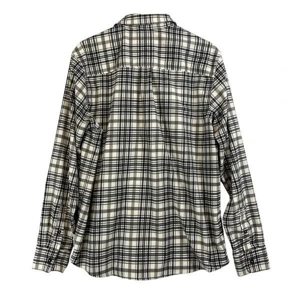 Outdoor Research Kulshan Flannel Shirt Mens XL Black White Plaid 300091 F23 - Picture 3 of 10